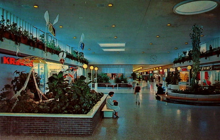 Westland Center - Old Postcard (newer photo)